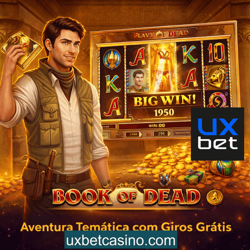 slot Book of Dead Play’n GO tema egípcio