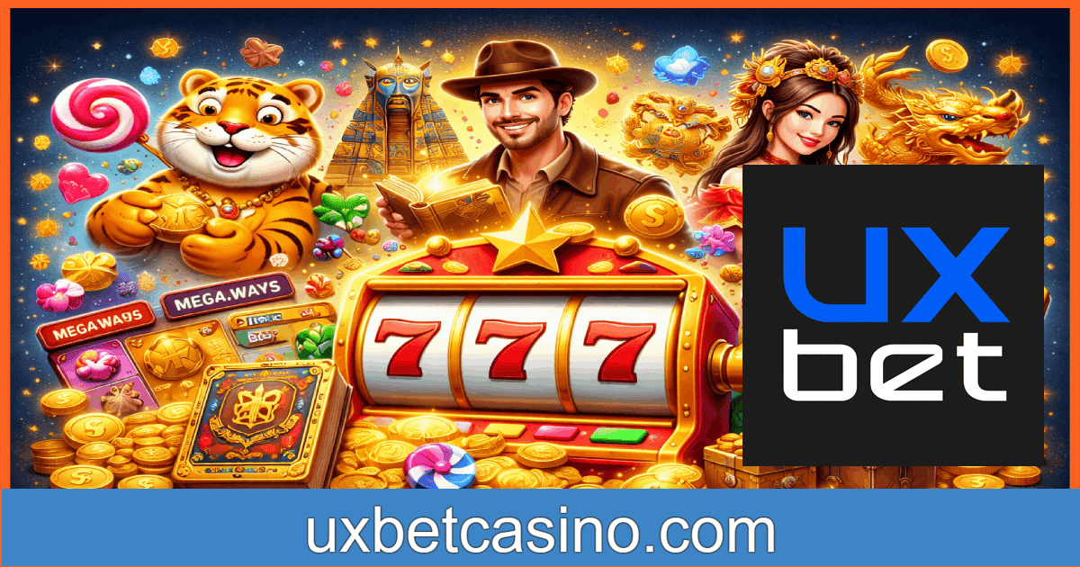 Slots UXBET Brasil 2026 com RTP alto, jackpots e grandes prêmios em plataforma segura