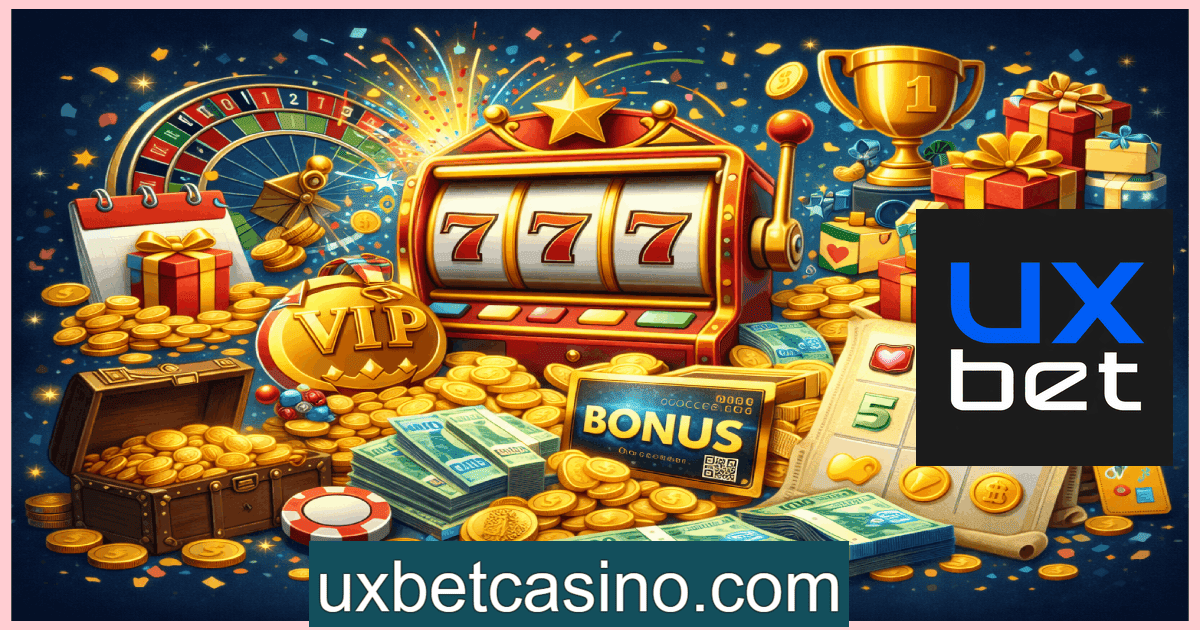 Imagem ilustrativa de promoções de cassino com slot machine, moedas e prêmios